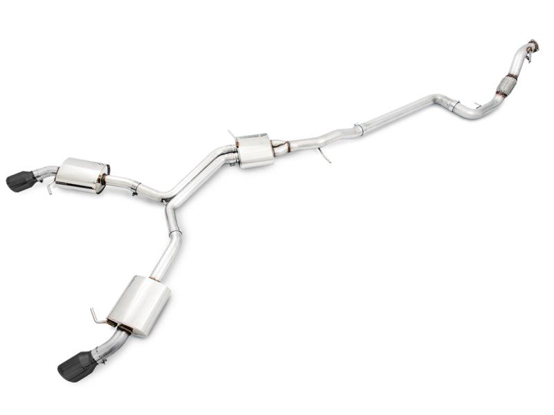 AWE Tuning Audi B9 A4 Touring Edition Exhaust Dual Outlet - Diamond Black Tips (Includes DP) AWE Tuning Audi B9 A4 Touring Edition Exhaust Dual Outlet - Diamond Black Tips (Includes DP)