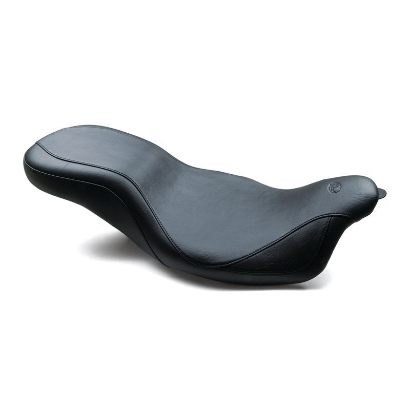 Mustang 08-21 Harley Electra Glide,Rd Glide,Rd King,Str Glide Super Tripper 1PC Seat - Black Mustang 08-21 Harley Electra Glide,Rd Glide,Rd King,Str Glide Super Tripper 1PC Seat - Black