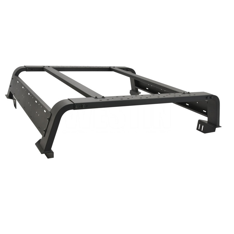 Westin 05-21 Toyota Tacoma 5ft Bed Overland Cargo Rack - Textured Black Westin 05-21 Toyota Tacoma 5ft Bed Overland Cargo Rack - Textured Black