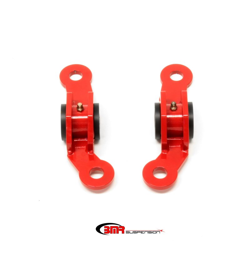 BMR 10-15 5th Gen Camaro Rear Upper Control Arm Bushing Kit (Delrin) - Red BMR 10-15 5th Gen Camaro Rear Upper Control Arm Bushing Kit (Delrin) - Red