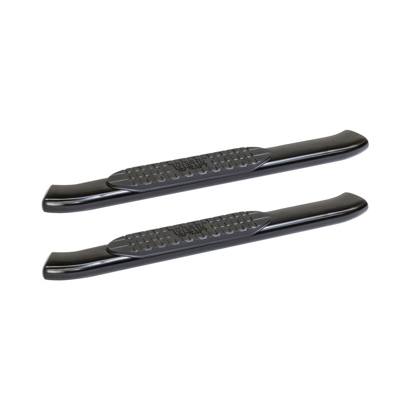 Westin 15-18 Chevy Silv 25/3500 Reg Cab Dsl (Rocker Mount) PRO TRAXX 5 Oval Nerf Step Bars - Black Westin 15-18 Chevy Silv 25/3500 Reg Cab Dsl (Rocker Mount) PRO TRAXX 5 Oval Nerf Step Bars - Black