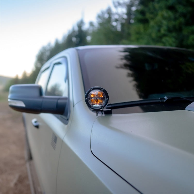 Rigid Industries 2019+ Dodge Ram 1500 A-Pillar LED Light Mounts Rigid Industries 2019+ Dodge Ram 1500 A-Pillar LED Light Mounts