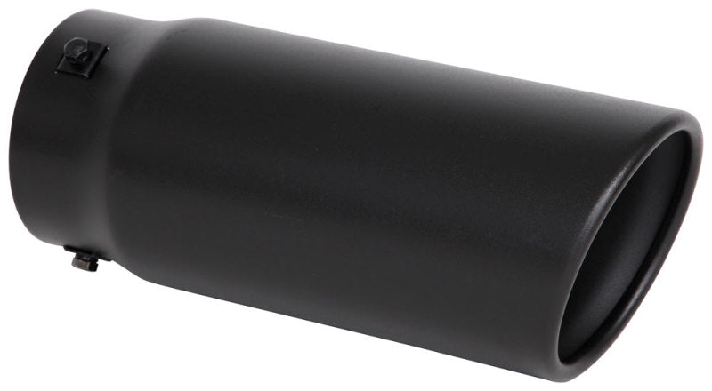 Spectre Exhaust Tip 4-1/2in. OD / Slant - Black Spectre Exhaust Tip 4-1/2in. OD / Slant - Black