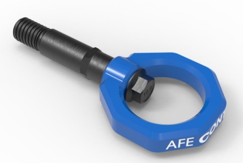 aFe Control Rear Tow Hook Blue 20-21 Toyota GR Supra (A90) aFe Control Rear Tow Hook Blue 20-21 Toyota GR Supra (A90)