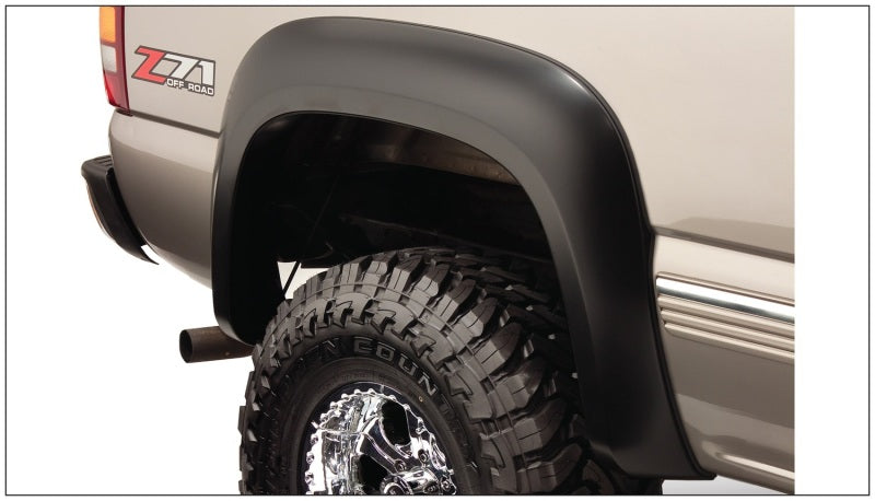 Bushwacker 07-14 Chevy Silverado 2500 HD Fleetside Extend-A-Fender Style Flares 4pc - Black Bushwacker 07-14 Chevy Silverado 2500 HD Fleetside Extend-A-Fender Style Flares 4pc - Black
