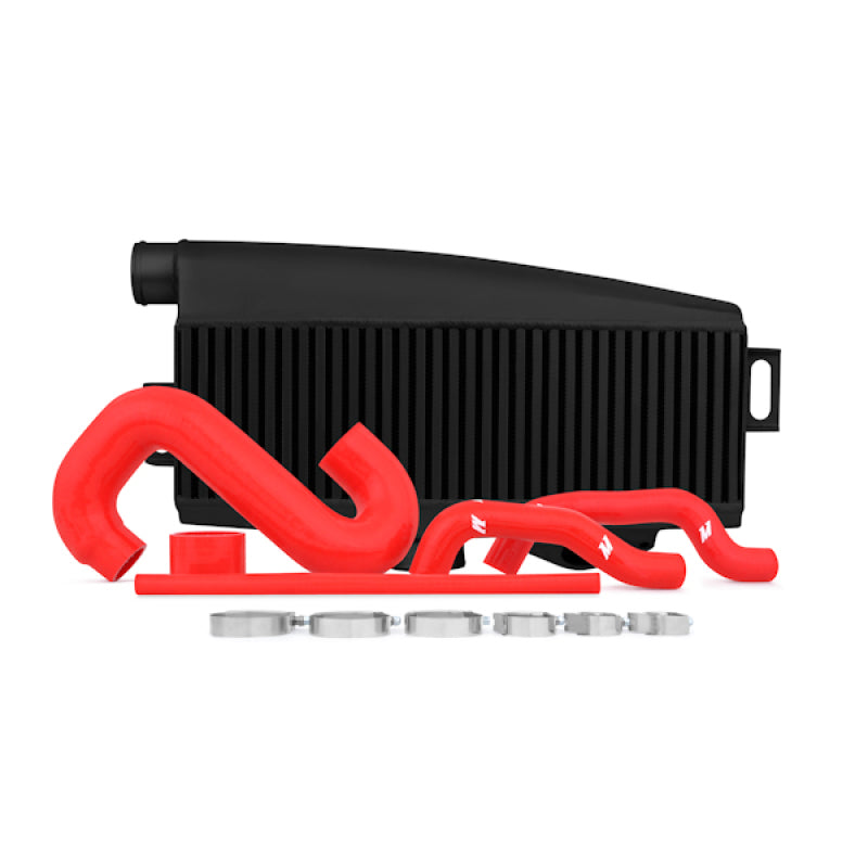 Mishimoto Subaru 02-07 WRX/04-07 STi Top-Mount Intercooler Kit - Powder Coated Black & Red Hoses Mishimoto Subaru 02-07 WRX/04-07 STi Top-Mount Intercooler Kit - Powder Coated Black & Red Hoses