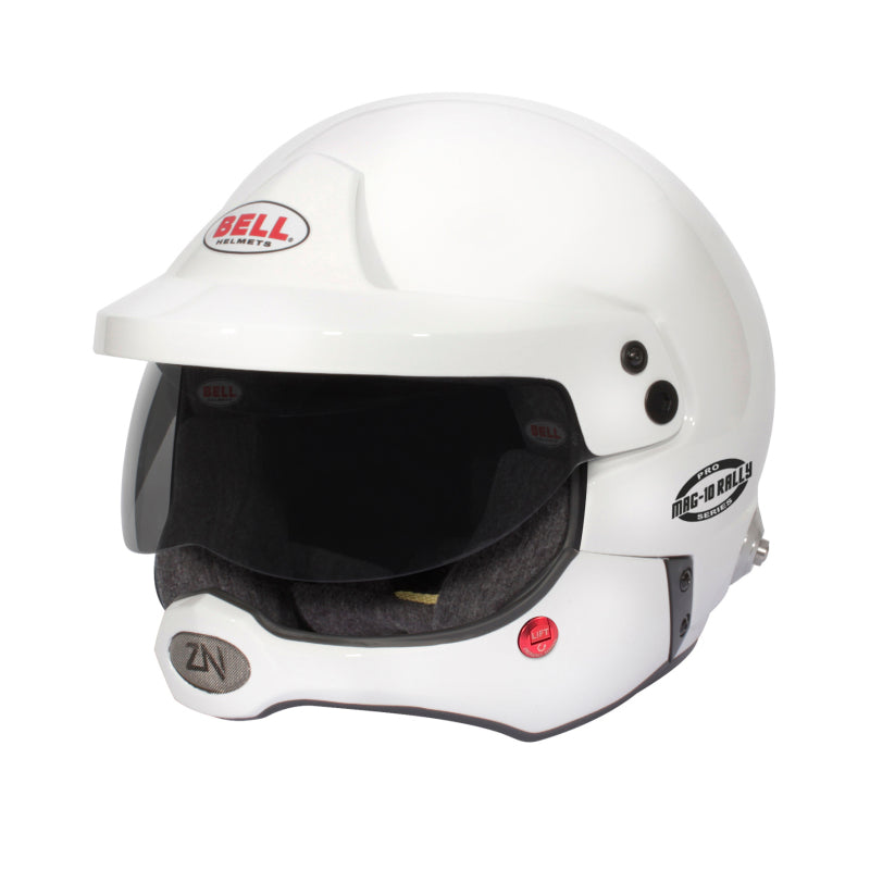 Bell Mag-10 Rally Pro (HANS) 60 (7 1/2) FIA8859/SA2020 - Size 60 (White) Bell Mag-10 Rally Pro (HANS) 60 (7 1/2) FIA8859/SA2020 - Size 60 (White)