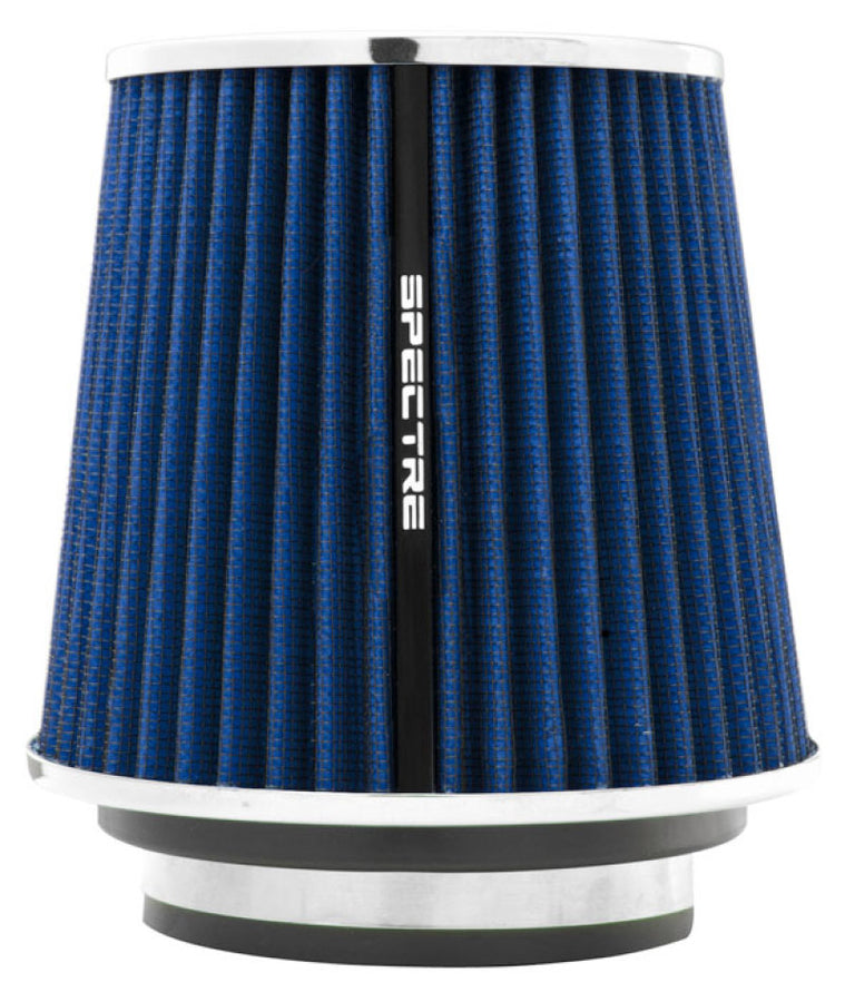 Spectre Adjustable Conical Air Filter 5-1/2in. Tall (Fits 3in. / 3-1/2in. / 4in. Tubes) - Blue Spectre Adjustable Conical Air Filter 5-1/2in. Tall (Fits 3in. / 3-1/2in. / 4in. Tubes) - Blue