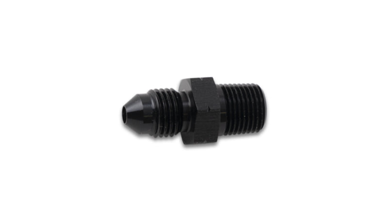 Vibrant BSPT Adapter Fitting -8 AN to 1/4in -19 Vibrant BSPT Adapter Fitting -8 AN to 1/4in -19