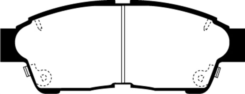 EBC 96-00 Toyota RAV 4 2.0 Greenstuff Front Brake Pads EBC 96-00 Toyota RAV 4 2.0 Greenstuff Front Brake Pads