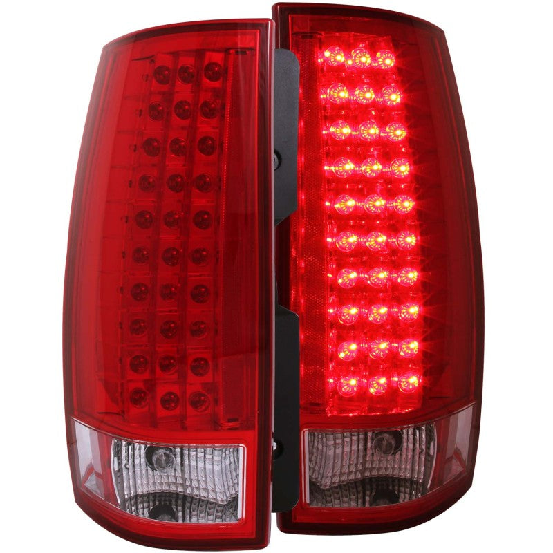 ANZO 2007-2014 Chevrolet Suburban LED Taillights Red/Clear ANZO 2007-2014 Chevrolet Suburban LED Taillights Red/Clear