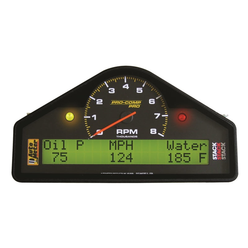 AutoMeter Street Dash Display 8K RPM/MPH/Oilp/Oilt/Wtmp/Volt Pro-Comp AutoMeter Street Dash Display 8K RPM/MPH/Oilp/Oilt/Wtmp/Volt Pro-Comp