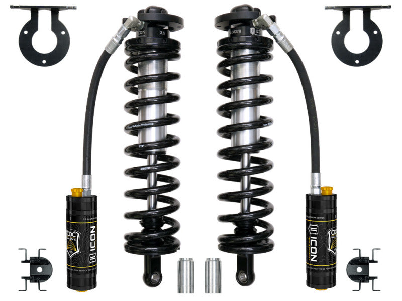 ICON 2005+ Ford F-250/F-350 Super Duty 4WD 4in 2.5 Series Shocks VS RR CDCV Bolt-In Conversion Kit ICON 2005+ Ford F-250/F-350 Super Duty 4WD 4in 2.5 Series Shocks VS RR CDCV Bolt-In Conversion Kit