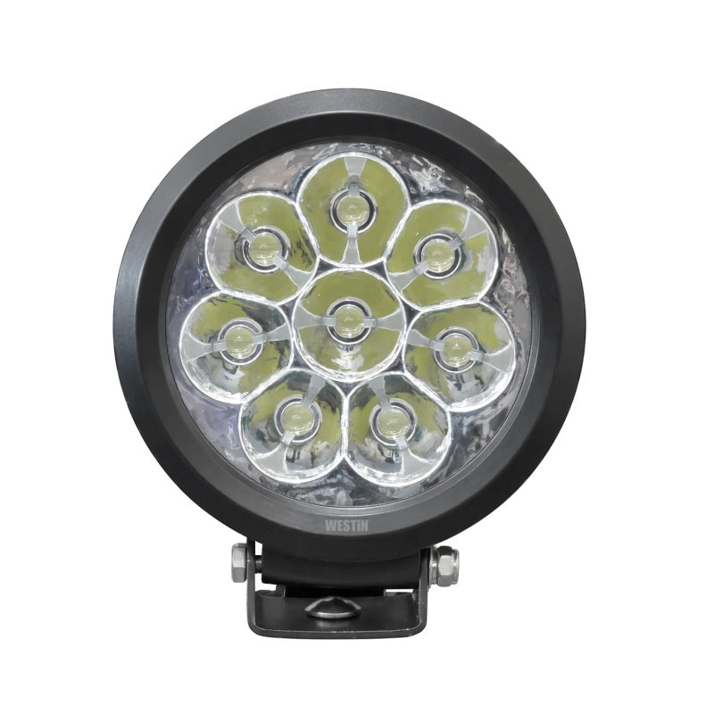 Westin Ultra LED Auxiliary Light 6.5 inch Spot w/10W Cree - Black Westin Ultra LED Auxiliary Light 6.5 inch Spot w/10W Cree - Black