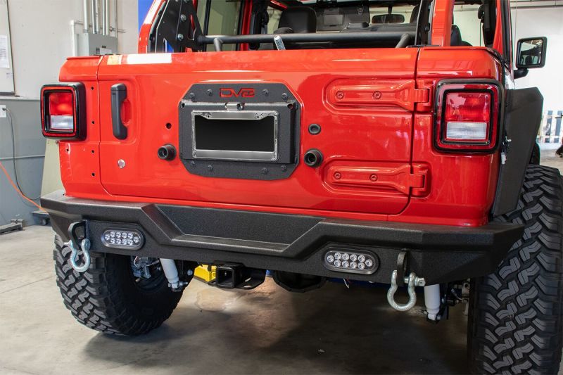 DV8 Offroad 2018+ Jeep Wrangler JL Spare Tire Delete Kit DV8 Offroad 2018+ Jeep Wrangler JL Spare Tire Delete Kit