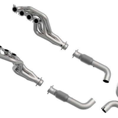 Kooks 2020 Mustang GT500 5.2L 2in x 3in SS Headers w/GREEN Catted Connection Pipe