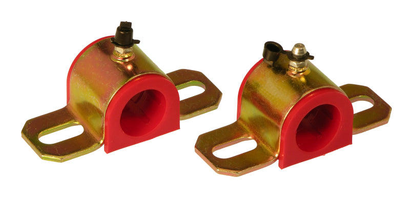 Prothane Universal Greasable Sway Bar Bushings - 24MM - Type A Bracket - Red Prothane Universal Greasable Sway Bar Bushings - 24MM - Type A Bracket - Red