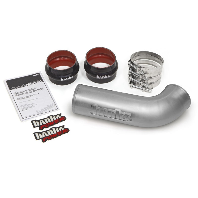 Banks Power 17-19 GM 2500/3500 6.6L L5P Intake Resonator Delete System - Natural Finish Banks Power 17-19 GM 2500/3500 6.6L L5P Intake Resonator Delete System - Natural Finish