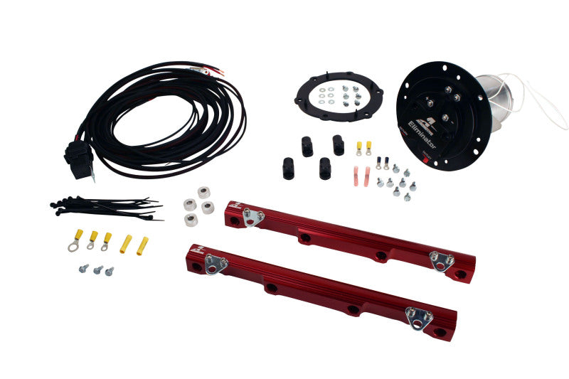 Aeromotive 03-04 Cobra Fuel System - Eliminator/Rails/Wire Kit/Fittings Aeromotive 03-04 Cobra Fuel System - Eliminator/Rails/Wire Kit/Fittings