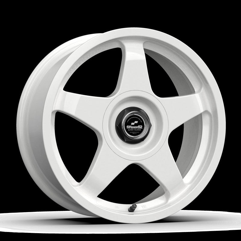fifteen52 Chicane 17x7.5 5x100/5x112 35mm ET 73.1mm Center Bore Rally White Wheel fifteen52 Chicane 17x7.5 5x100/5x112 35mm ET 73.1mm Center Bore Rally White Wheel