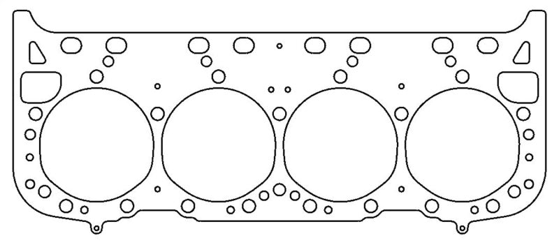 Cometic 92-96 GM LT1 Small Block 4.100 inch Bore .030 inch MLS Head Gasket (w/Valve Pockets) Cometic 92-96 GM LT1 Small Block 4.100 inch Bore .030 inch MLS Head Gasket (w/Valve Pockets)