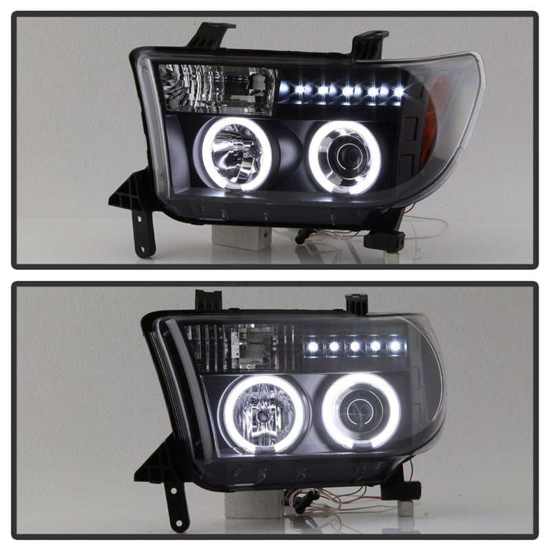 Spyder Toyota Tundra 07-13 Projector Headlights CCFL Halo LED Blk PRO-YD-TTU07-CCFL-BK Spyder Toyota Tundra 07-13 Projector Headlights CCFL Halo LED Blk PRO-YD-TTU07-CCFL-BK