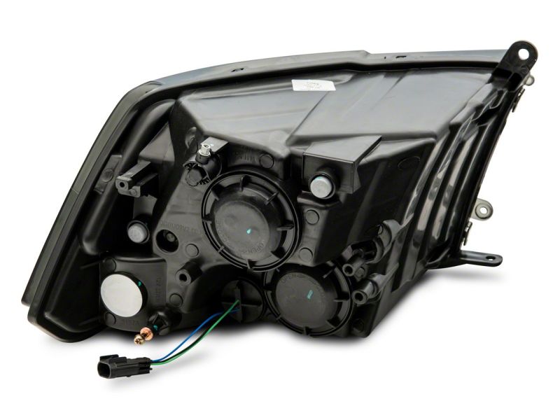 Raxiom 09-18 Dodge RAM 1500 Axial OEM Rep Headlights w/ Dual Bulb- Chrome Housing (Smoked Lens ) Raxiom 09-18 Dodge RAM 1500 Axial OEM Rep Headlights w/ Dual Bulb- Chrome Housing (Smoked Lens )