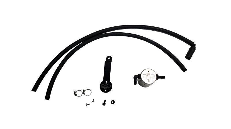 J&L 18-24 Toyota Camry 3.5L V6 Oil Separator 3.0 Passenger Side - Clear Anodized J&L 18-24 Toyota Camry 3.5L V6 Oil Separator 3.0 Passenger Side - Clear Anodized