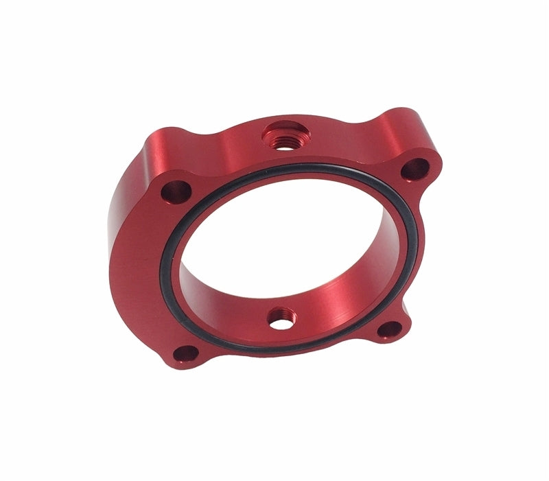 Torque Solution Throttle Body Spacer (Red): Kia Optima 2.0T Torque Solution Throttle Body Spacer (Red): Kia Optima 2.0T