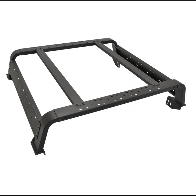 Westin 05-21 Toyota Tacoma 5ft Bed Overland Cargo Rack - Textured Black Westin 05-21 Toyota Tacoma 5ft Bed Overland Cargo Rack - Textured Black
