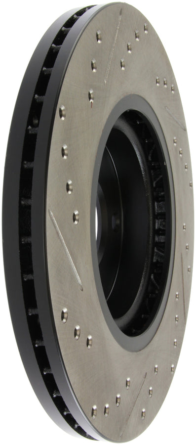 StopTech 06-07 350Z / 05-07 G35 exp Sport/ 06-07 G35X SportStop Slotted & Drilled Front Left Rotor StopTech 06-07 350Z / 05-07 G35 exp Sport/ 06-07 G35X SportStop Slotted & Drilled Front Left Rotor