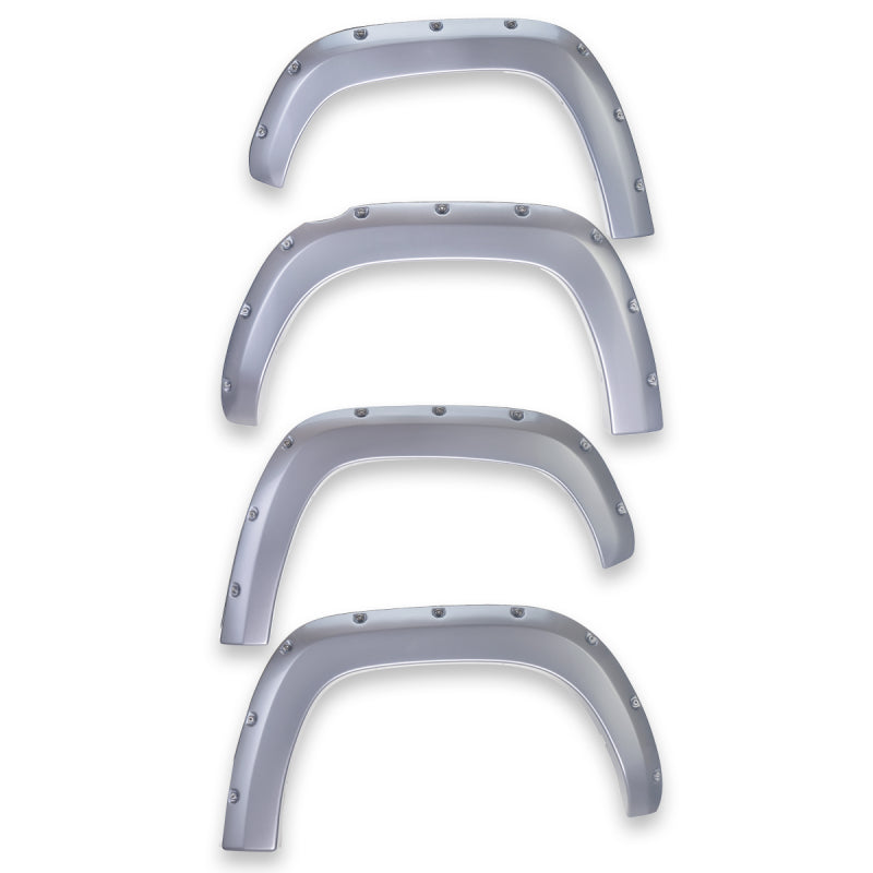 EGR 11-15 Ford Super Duty Bolt-On Look Color Match Fender Flares - Set - Ingot Silver EGR 11-15 Ford Super Duty Bolt-On Look Color Match Fender Flares - Set - Ingot Silver