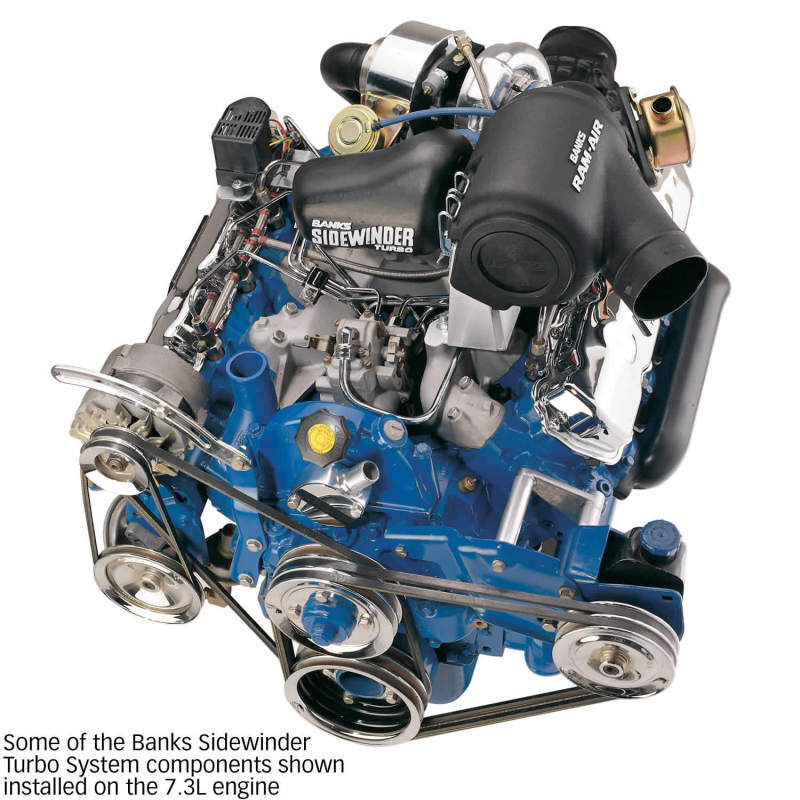 Banks Power 83-93 Ford 6.9/7.3L Trk Man Sidewinder Turbo System - Wastegated Banks Power 83-93 Ford 6.9/7.3L Trk Man Sidewinder Turbo System - Wastegated