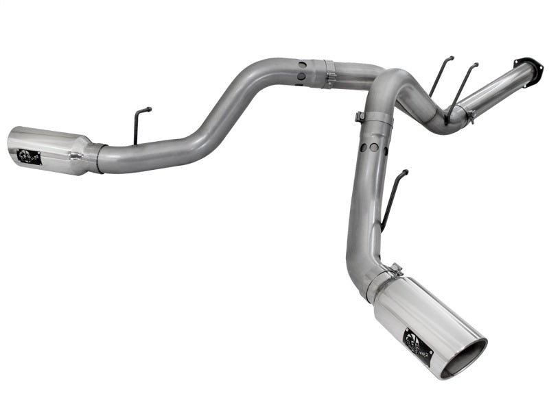 aFe LARGE BORE HD 4in 409-SS DPF-Back Exhaust w/Polished Tip 11-14 Ford Diesel Trucks V8-6.7L (td) aFe LARGE BORE HD 4in 409-SS DPF-Back Exhaust w/Polished Tip 11-14 Ford Diesel Trucks V8-6.7L (td)