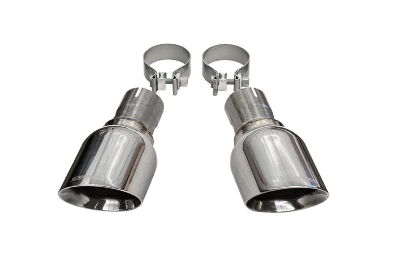 Corsa 2011-2021 Jeep Grand Cherokee Single 2.5in Inlet / 4.5in Outlet Polished Pro-Series Tip Kit Corsa 2011-2021 Jeep Grand Cherokee Single 2.5in Inlet / 4.5in Outlet Polished Pro-Series Tip Kit