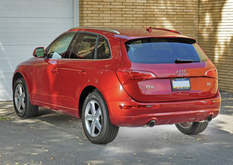 AWE Tuning Audi 8R Q5 3.2L Non-Resonated Exhaust System (Downpipe-Back) - Polished Silver Tips AWE Tuning Audi 8R Q5 3.2L Non-Resonated Exhaust System (Downpipe-Back) - Polished Silver Tips