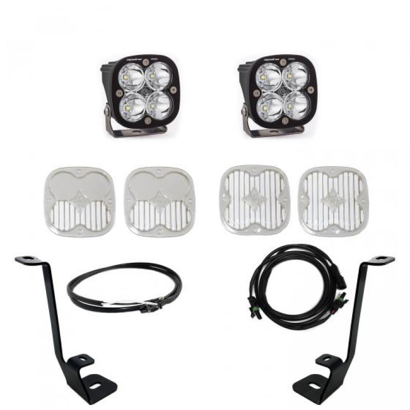 Baja Designs 2021+ Ford F150 A Pillar Kit Squadron Pro Spot with Upfitter Baja Designs 2021+ Ford F150 A Pillar Kit Squadron Pro Spot with Upfitter
