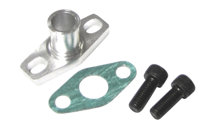 ISR Performance GT Oil Drain Flange Integrated 5/8 Male Neck (fits GT15-GT35 BB Turbos) ISR Performance GT Oil Drain Flange Integrated 5/8 Male Neck (fits GT15-GT35 BB Turbos)