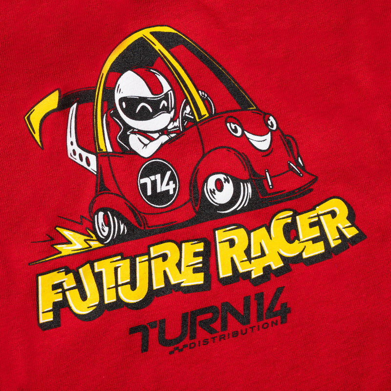 Turn 14 Distribution Baby Future Racer Tshirt - Red Turn 14 Distribution Baby Future Racer Tshirt - Red