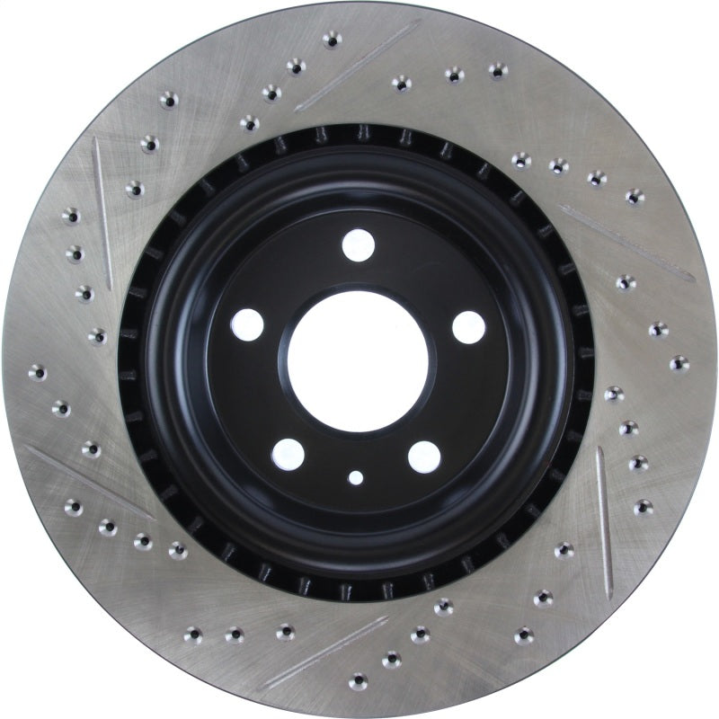 StopTech Slotted & Drilled Sport Brake Rotor StopTech Slotted & Drilled Sport Brake Rotor