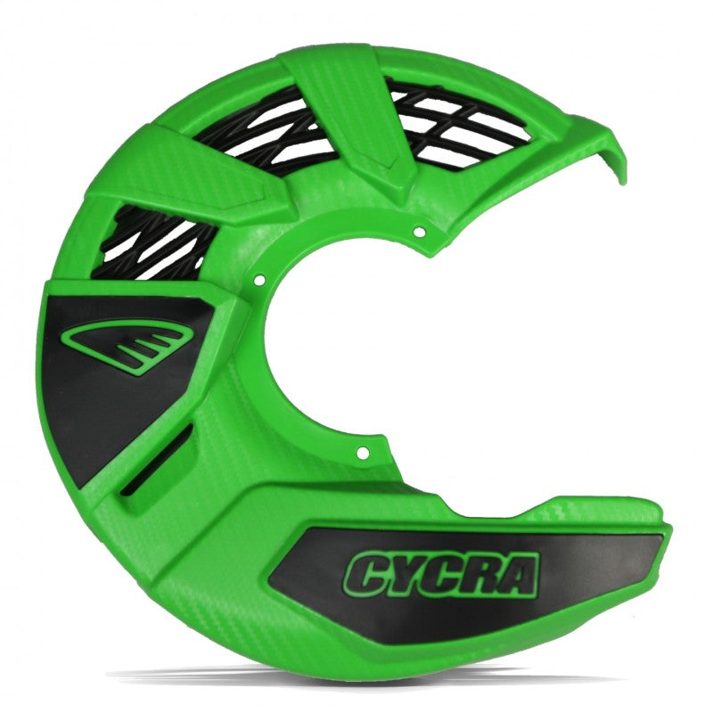 Cycra Kawasaki Disc Cover Green Cycra Kawasaki Disc Cover Green