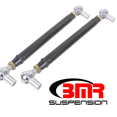 BMR 99-04 Mustang Chrome Moly Lower Control Arms w/ Double Adj. Rod Ends - Black Hammertone