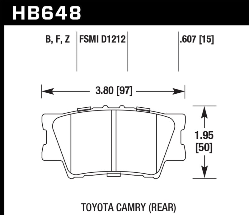 Hawk Performance Ceramic Street Brake Pads Hawk Performance Ceramic Street Brake Pads