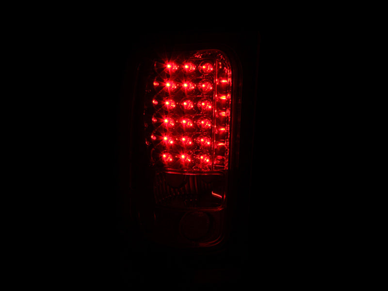 ANZO 1994-2001 Dodge Ram LED Taillights Red/Clear ANZO 1994-2001 Dodge Ram LED Taillights Red/Clear