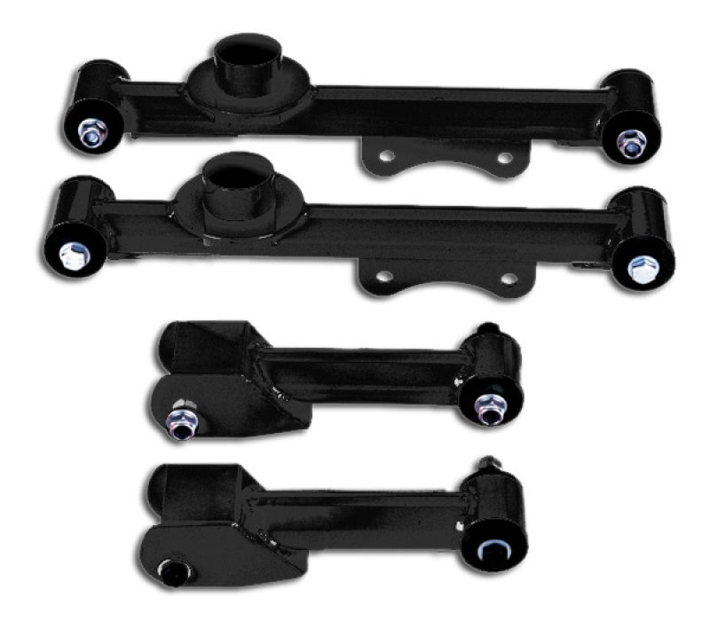 Granatelli 79-04 Ford Mustang Rear Upper & Lower Control Arms - Black Granatelli 79-04 Ford Mustang Rear Upper & Lower Control Arms - Black