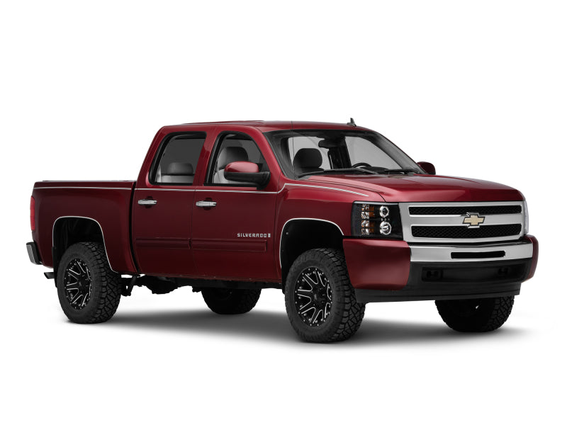 Raxiom 07-13 Silverado 1500 Super White LED Halo Projector Headlights- Black Housing (Clear Lens) Raxiom 07-13 Silverado 1500 Super White LED Halo Projector Headlights- Black Housing (Clear Lens)