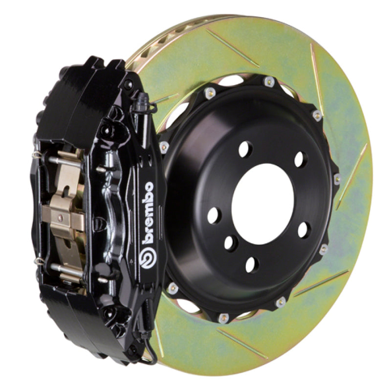 Brembo 93-98 Supra Front GT BBK 4 Piston Cast 2pc 355x32 2pc Rotor Slotted Type-1-Black Brembo 93-98 Supra Front GT BBK 4 Piston Cast 2pc 355x32 2pc Rotor Slotted Type-1-Black