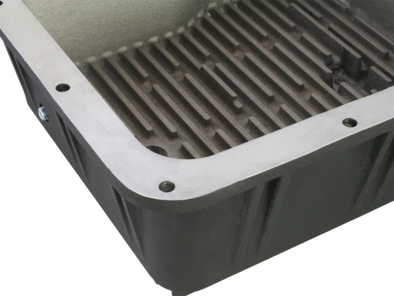 aFe Power Cover Trans Pan Machined Trans Pan GM Diesel Trucks 01-12 V8-6.6L Machined aFe Power Cover Trans Pan Machined Trans Pan GM Diesel Trucks 01-12 V8-6.6L Machined