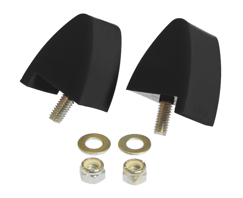 Prothane 64-73 Ford Mustang Front Bump Stops - Black Prothane 64-73 Ford Mustang Front Bump Stops - Black