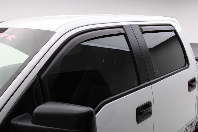 EGR 04-13 Ford F150 Crew Cab In-Channel Window Visors - Set of 4 - Matte (573395) EGR 04-13 Ford F150 Crew Cab In-Channel Window Visors - Set of 4 - Matte (573395)